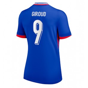 Frankrike Olivier Giroud #9 Hemmatröja Kvinnor EM 2024 Kortärmad